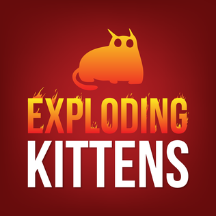 Exploding Kittens cover art